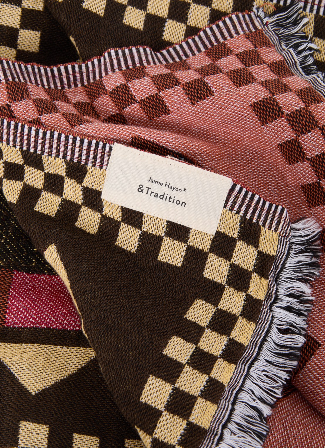 &Tradition Momento plaid 180 x 130 cm - detail 3 rood