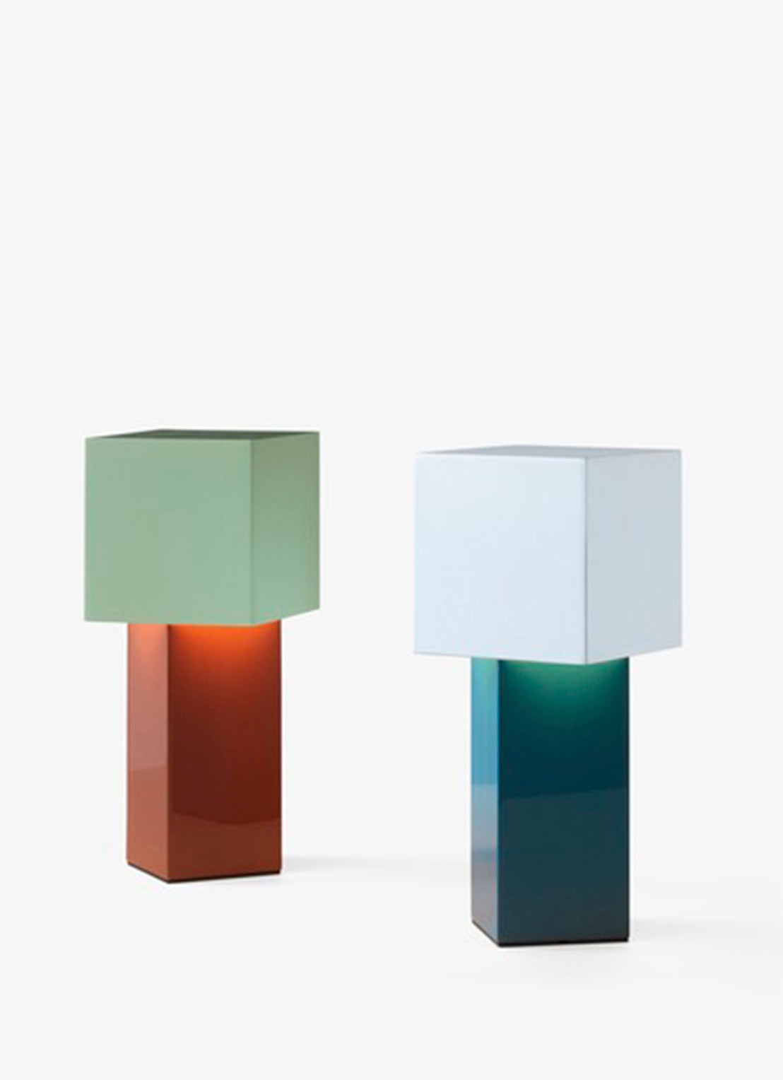 &Tradition Pivot ATD7 Portable lamp 26 cm - voorkant 3 mint
