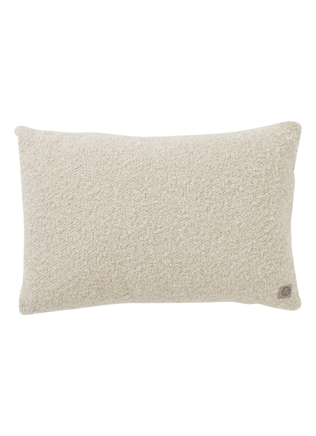 &Tradition Soft Boucle sierkussen 60 x 40 cm  - voorkant 3 wit