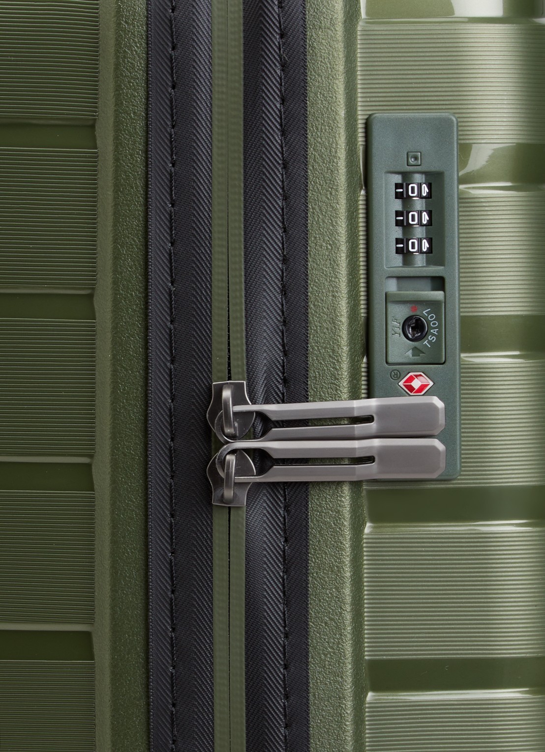 Travelite Air Base S spinner 55 cm - detail 4 bronsgroen