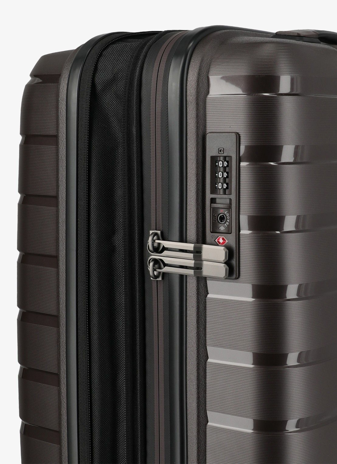 Travelite Air Base S vergrootbare spinner 55 cm - detail 3 bruin