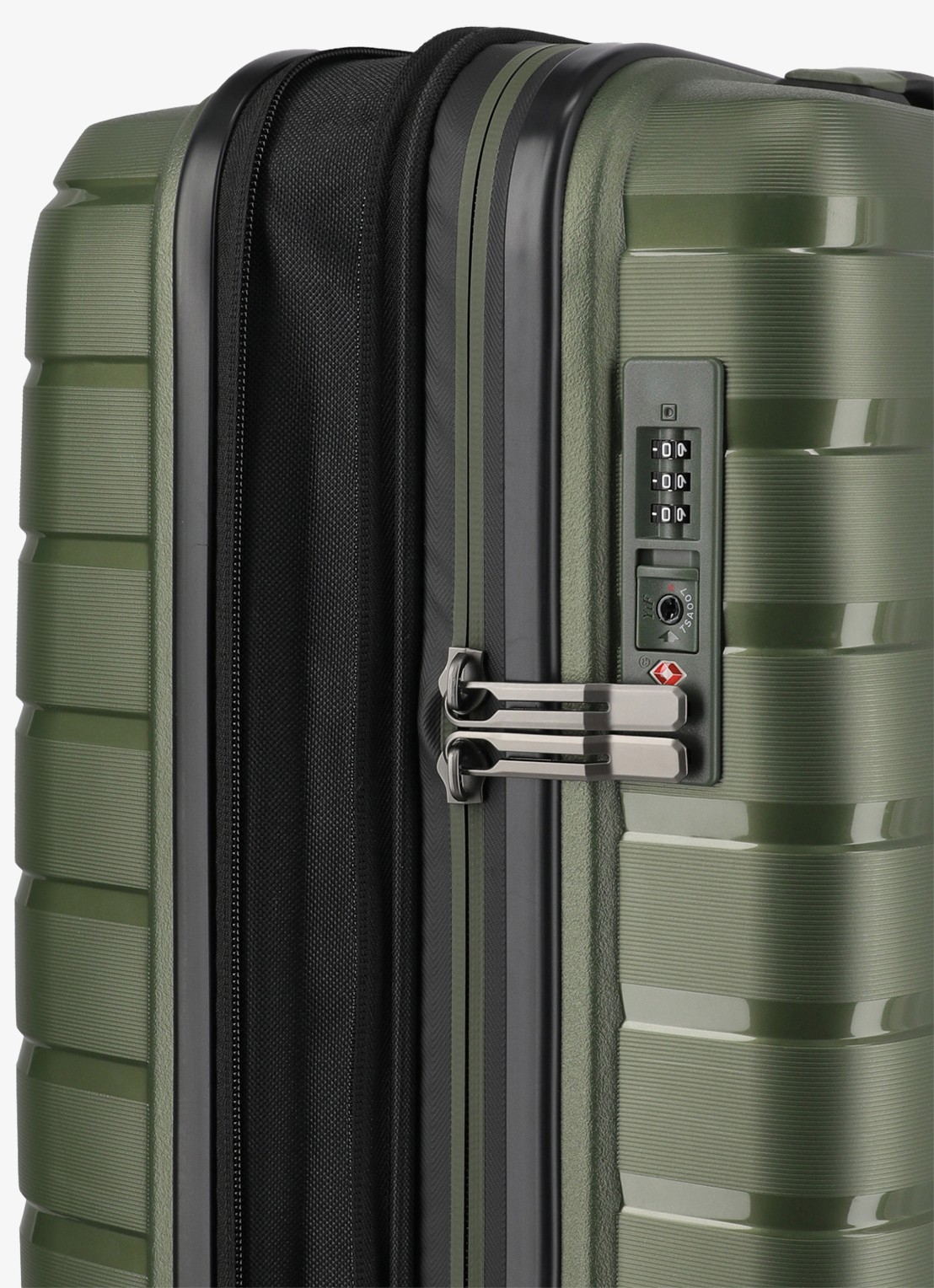Travelite Air Base S vergrootbare spinner 55 cm - detail 2 legergroen