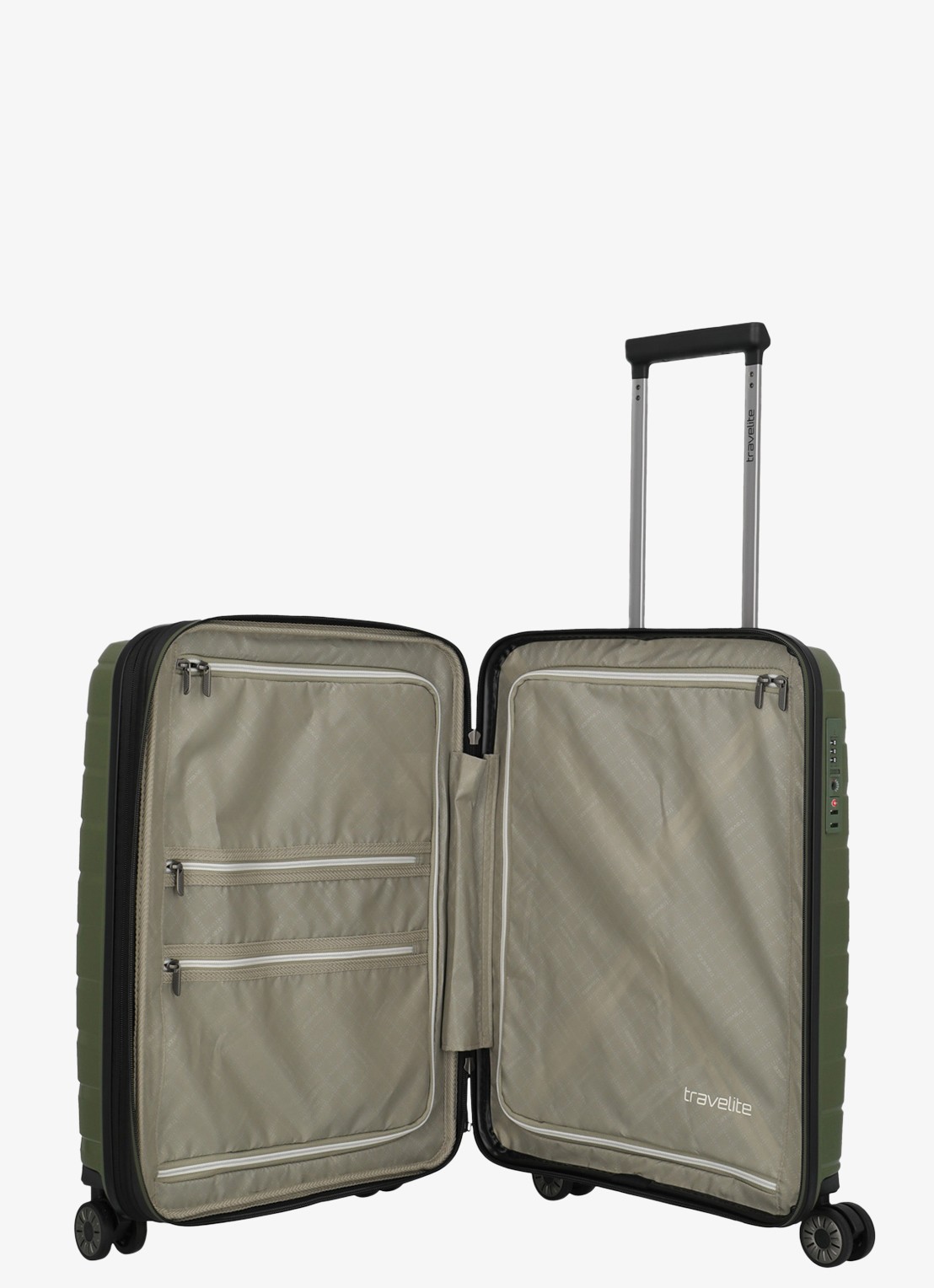 Travelite Air Base S vergrootbare spinner 55 cm - detail 3 legergroen
