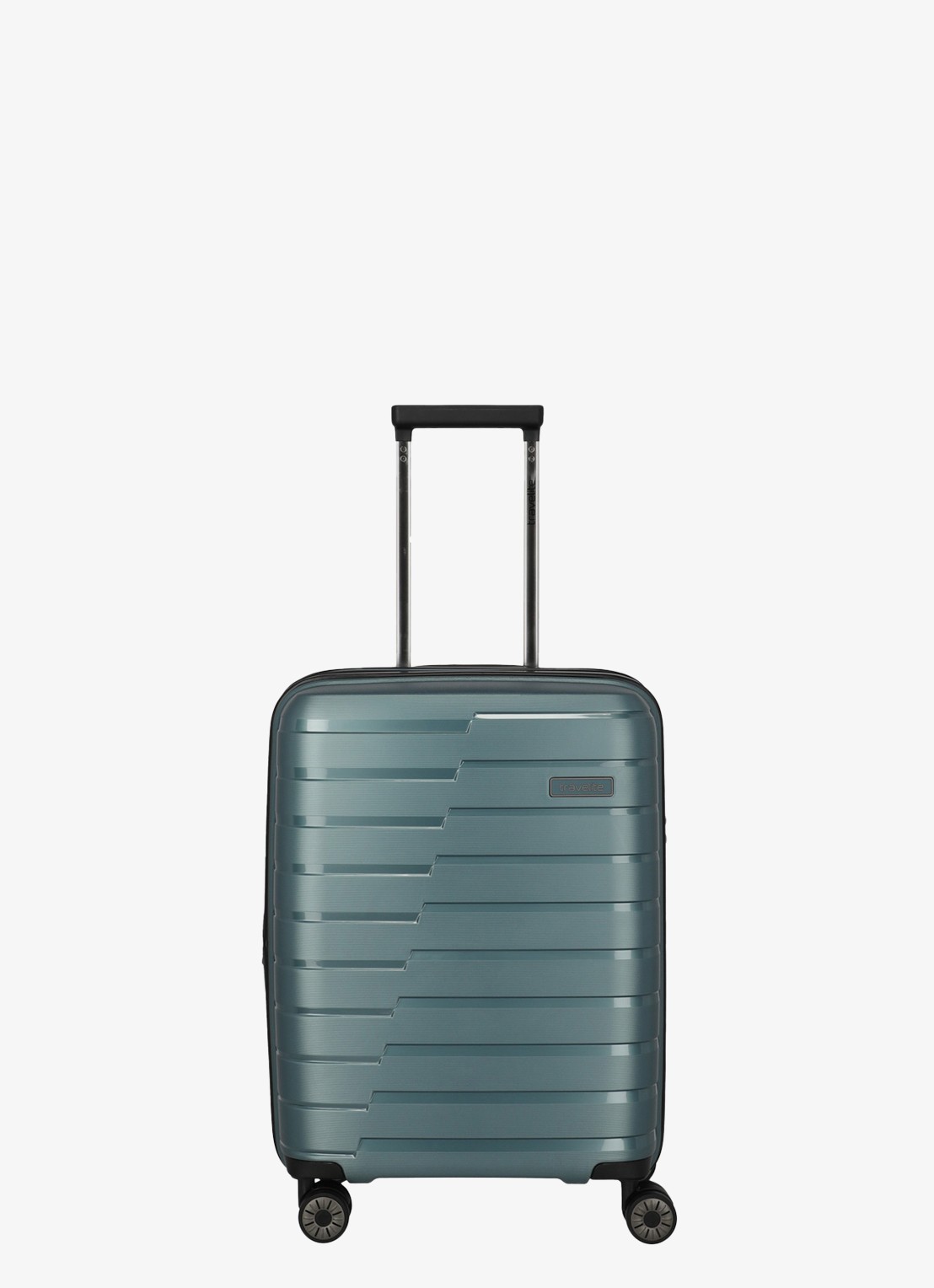 Travelite Air Base S vergrootbare spinner 55 cm - voorkant 2 blauw