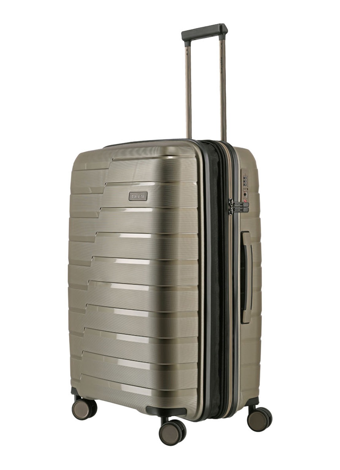 Travelite Air Base spinner 67 cm - detail 2 geelgoud