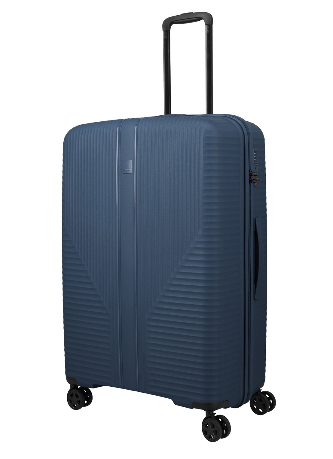 Travelite Air Stripe spinner 77 cm - detail donkerblauw
