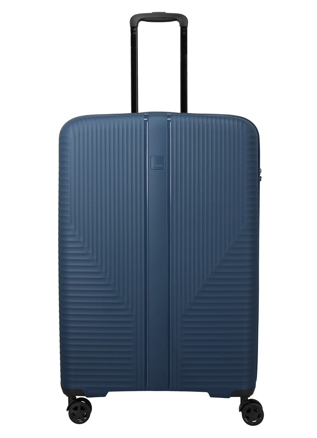 Travelite Air Stripe spinner 77 cm - voorkant 5 donkerblauw
