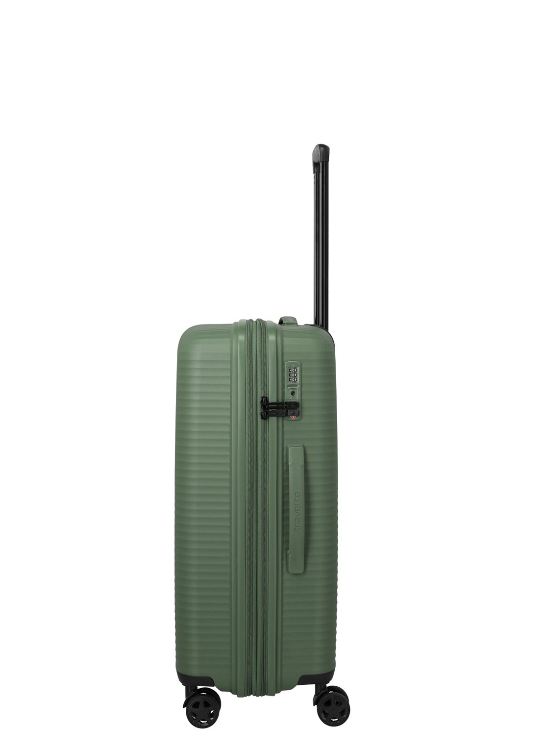 Travelite Air Stripe vergrootbare spinner 66 cm - detail 6 groen