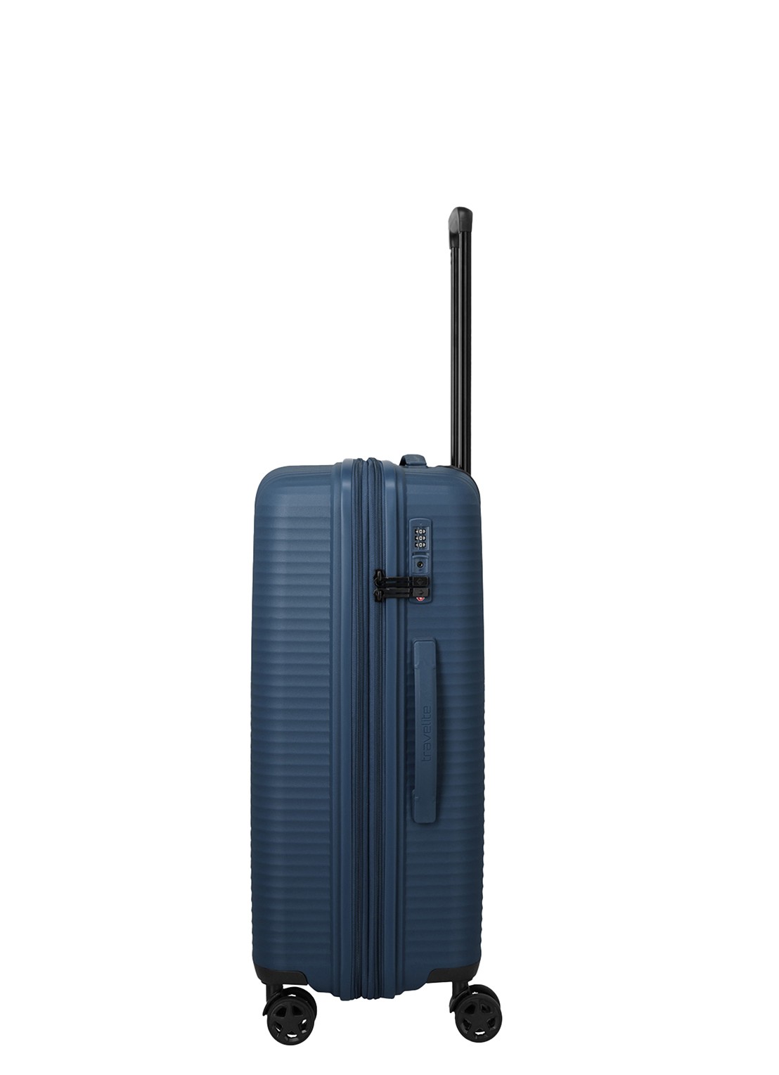 Travelite Air Stripe vergrootbare spinner 66 cm - detail 4 donkerblauw
