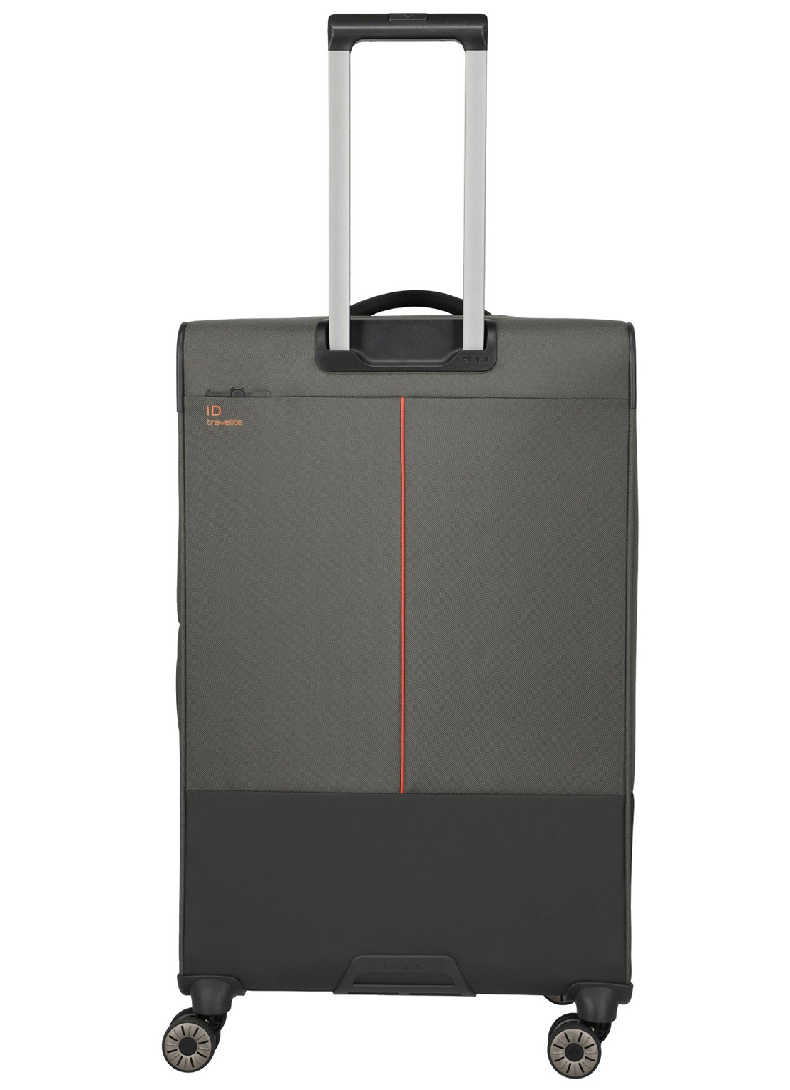 Travelite Crosslite 5.0 L vergrootbare spinner 77 cm - achterkant olijfgroen