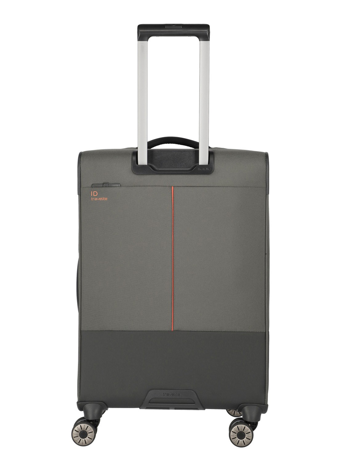 Travelite Crosslite 5.0 M vergrootbare spinner 66 cm - achterkant olijfgroen