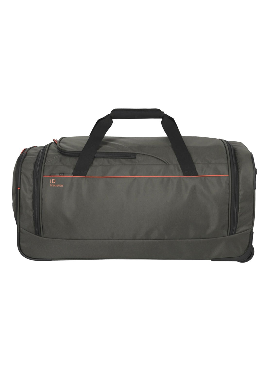 Travelite Crosslite M weekendtas  - achterkant 3 olijfgroen