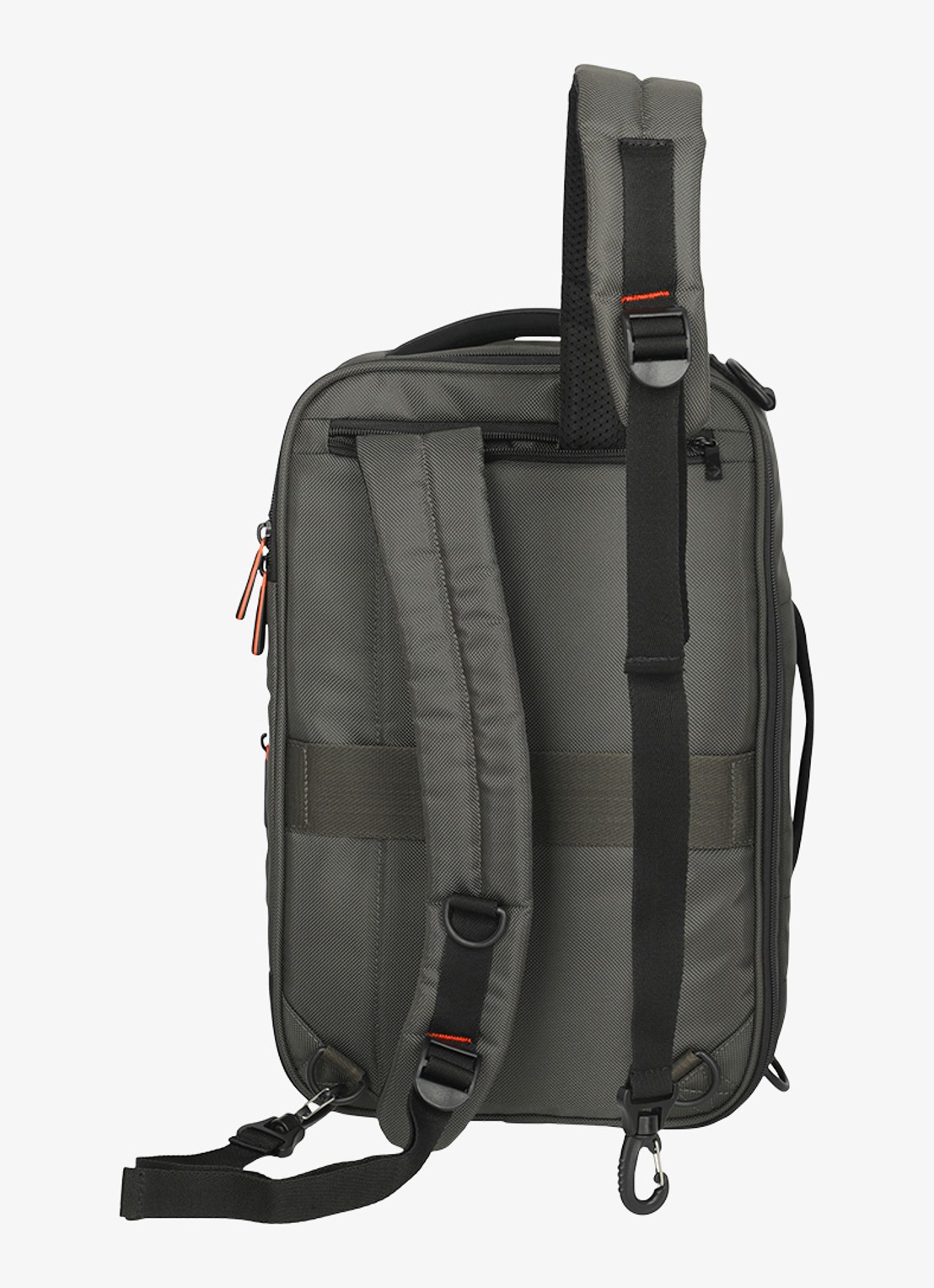 Travelite Crosslite underseater rugzak met 15 inch laptopvak - achterkant 6 groen