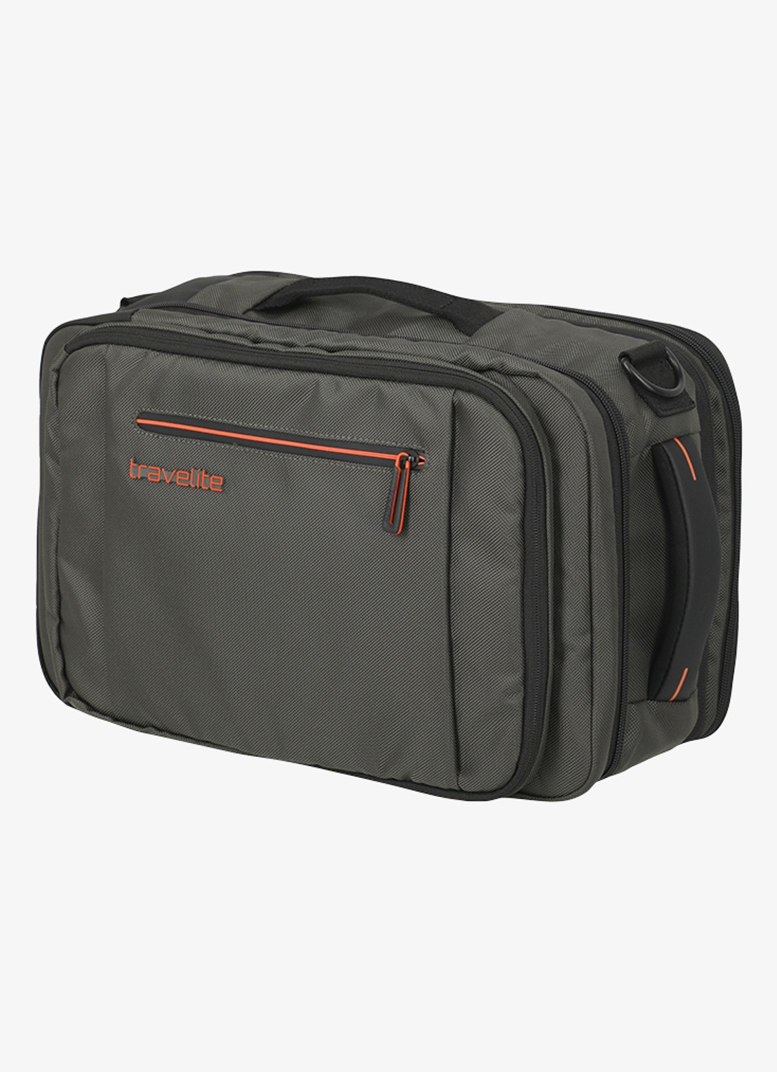Travelite Crosslite underseater rugzak met 15 inch laptopvak - detail 2 groen