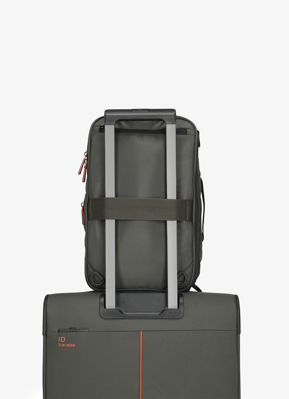 Travelite Crosslite underseater rugzak met 15 inch laptopvak - detail 5 groen