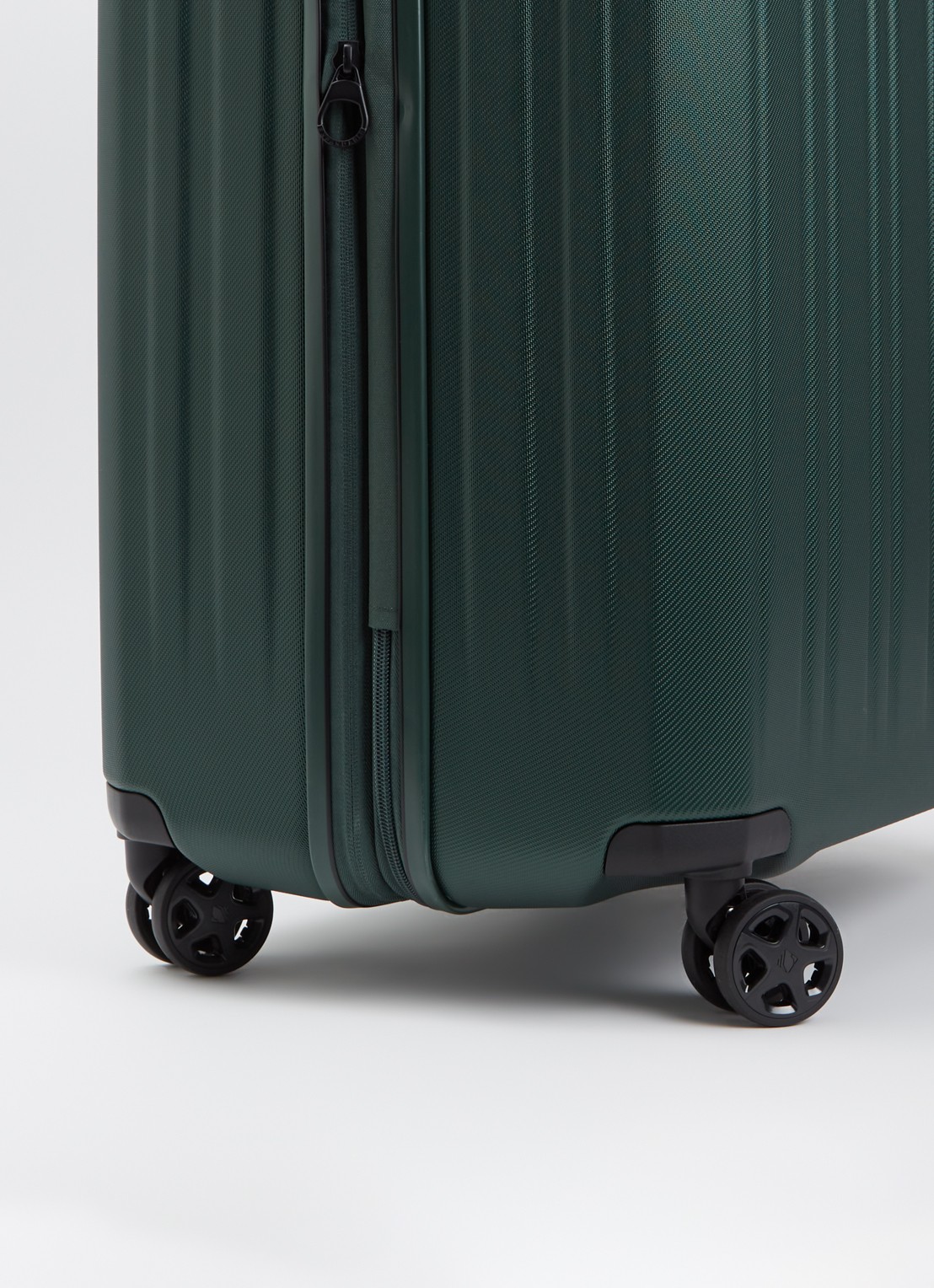 Travelite Dynamiic L vergrootbare spinner 76 cm - detail donkergroen