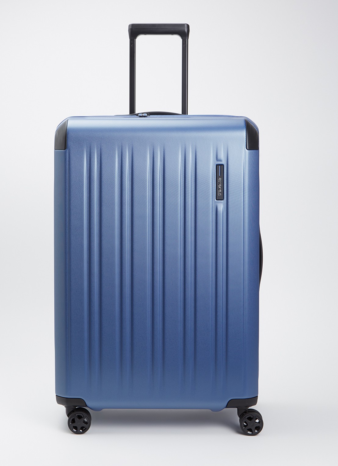 Travelite Dynamiic L vergrootbare spinner 76 cm - voorkant blauw