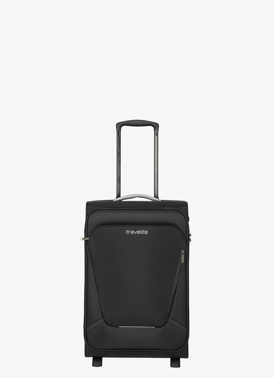 Travelite Jetpack Slim 2 Cabin trolley 55 cm - voorkant 7 zwart