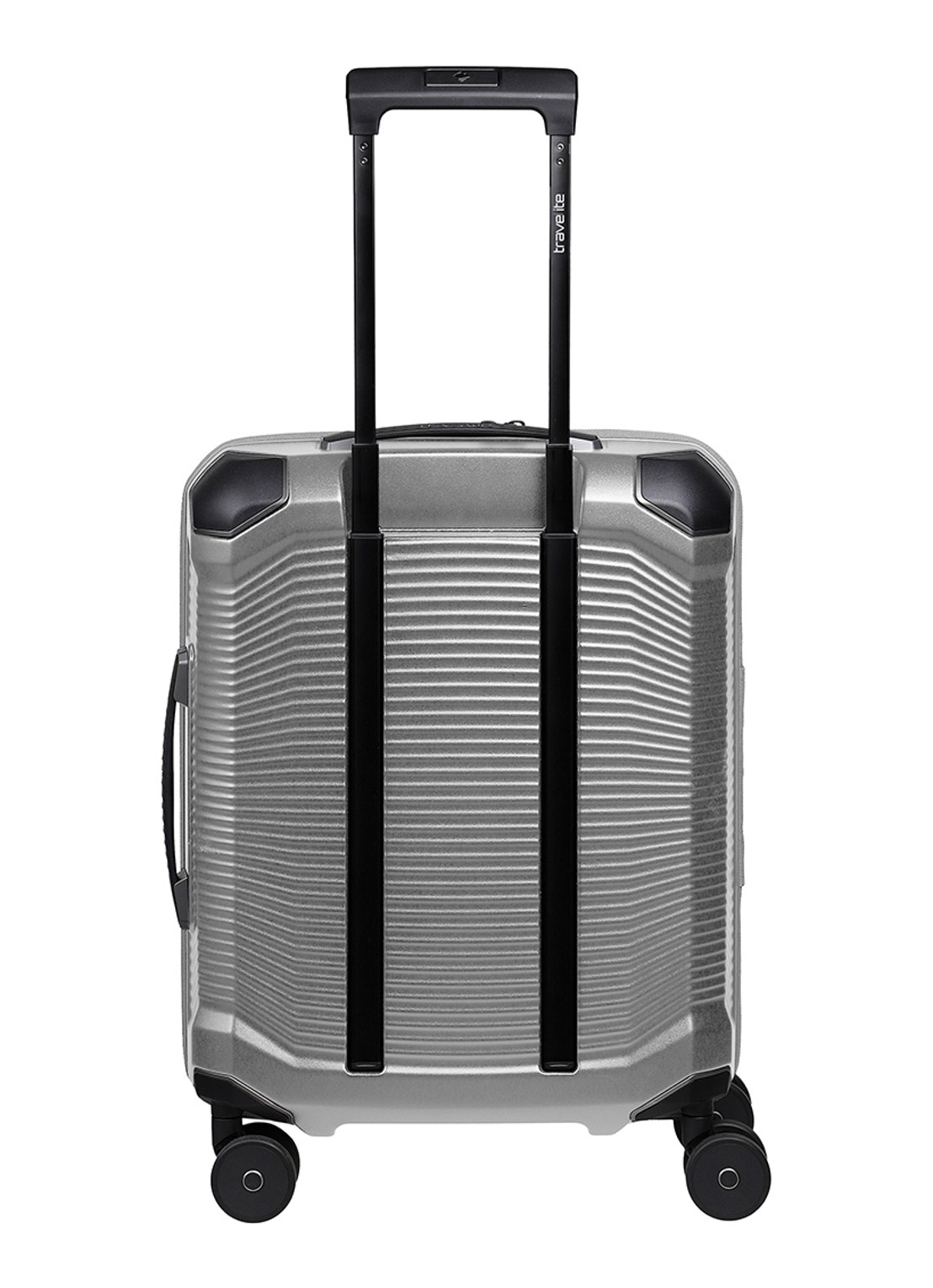 Travelite Millennium spinner 55 cm - achterkant zilver