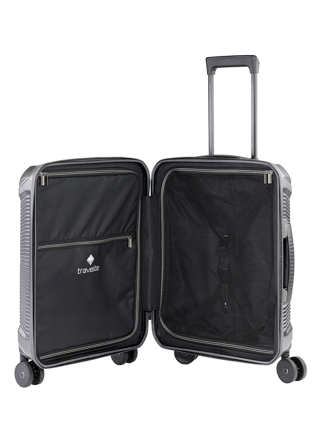 Travelite Millennium spinner 55 cm - detail 4 zilver