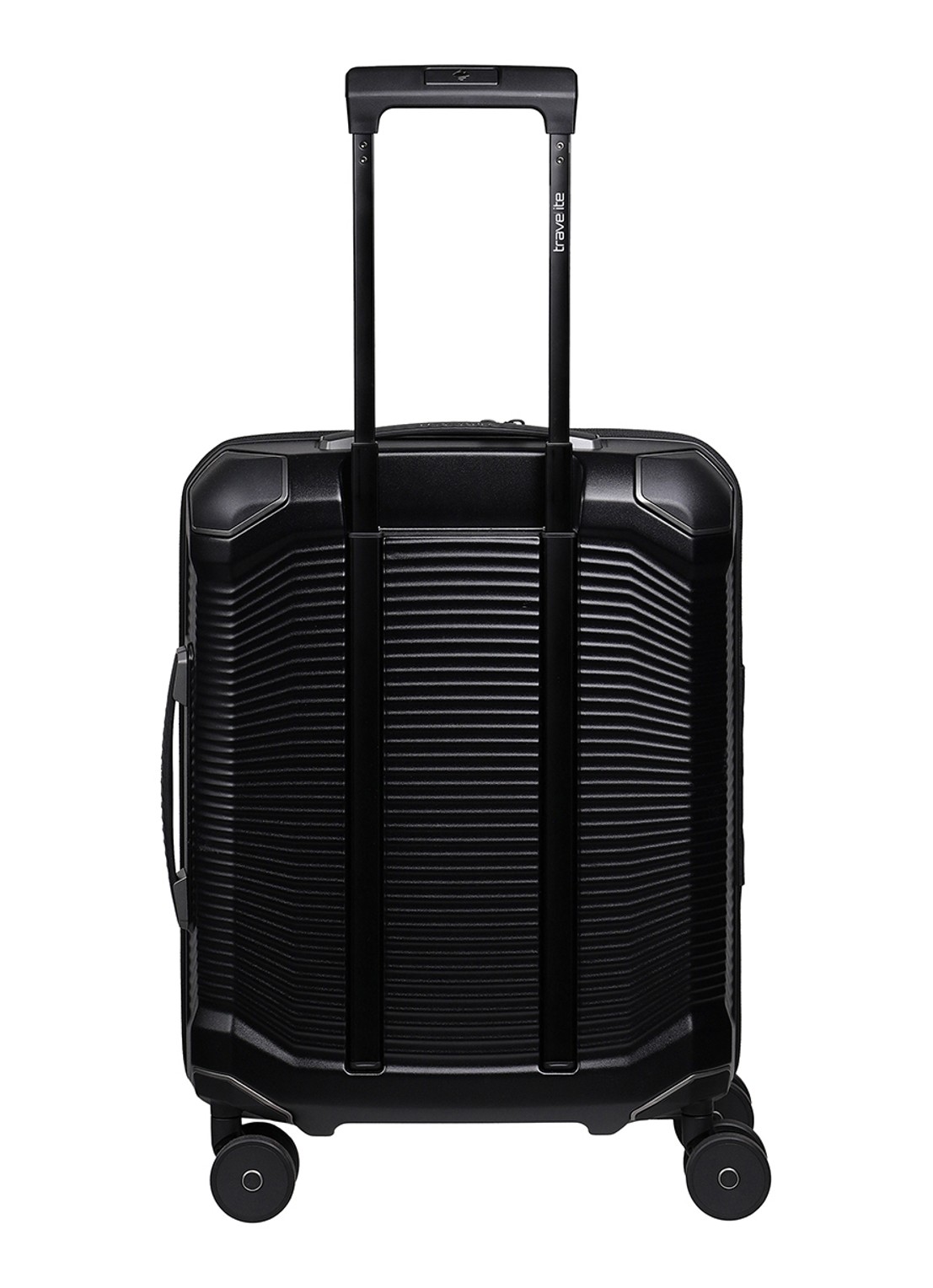 Travelite Millennium spinner 55 cm - achterkant 3 zwart
