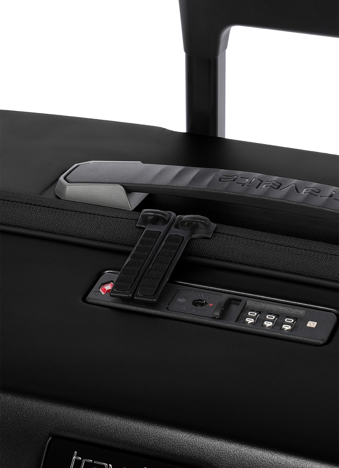 Travelite Millennium spinner 55 cm - detail 4 zwart
