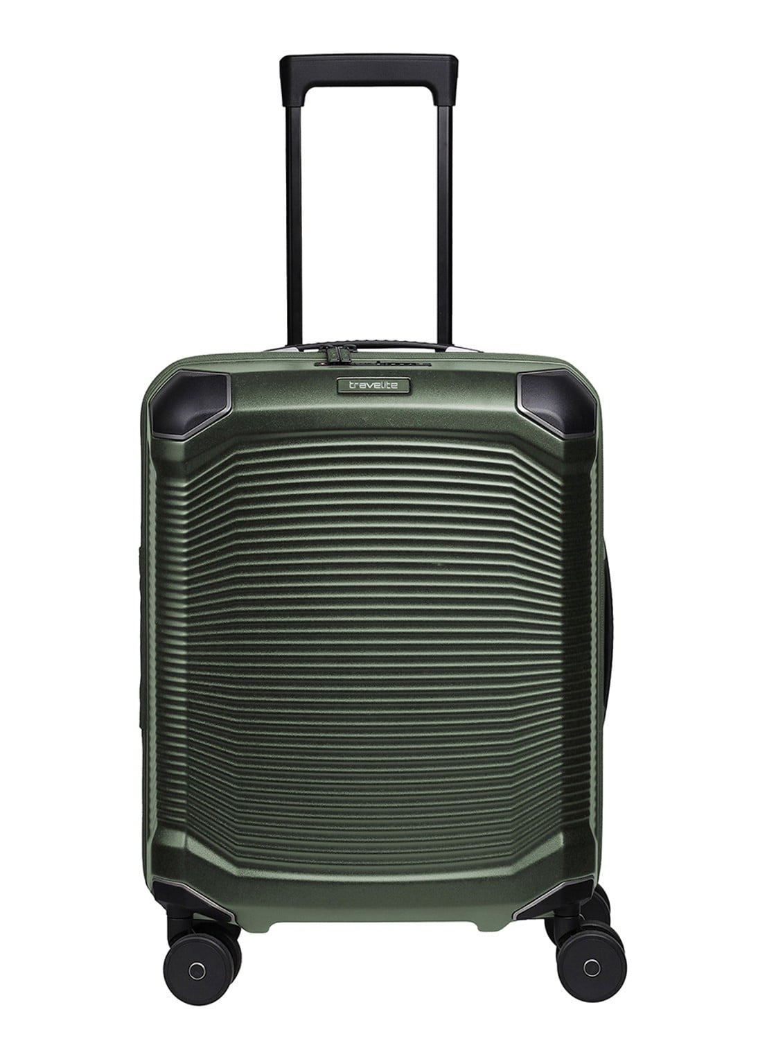 Travelite Millennium spinner 55 cm - voorkant groen