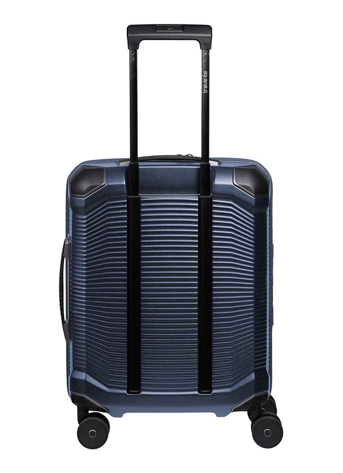 Travelite Millennium spinner 55 cm - achterkant 5 donkerblauw