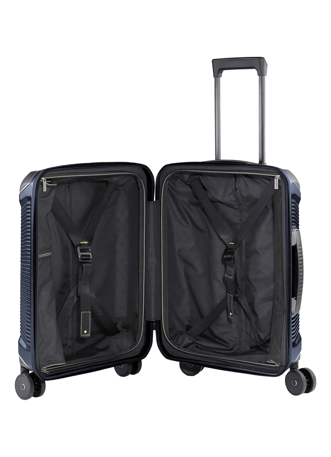 Travelite Millennium spinner 55 cm - detail 2 donkerblauw