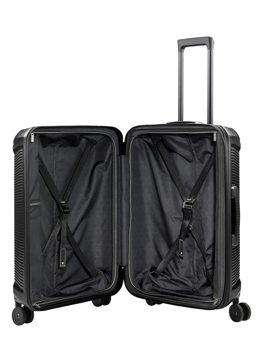 Travelite Millennium spinner 67 cm - detail 3 zwart