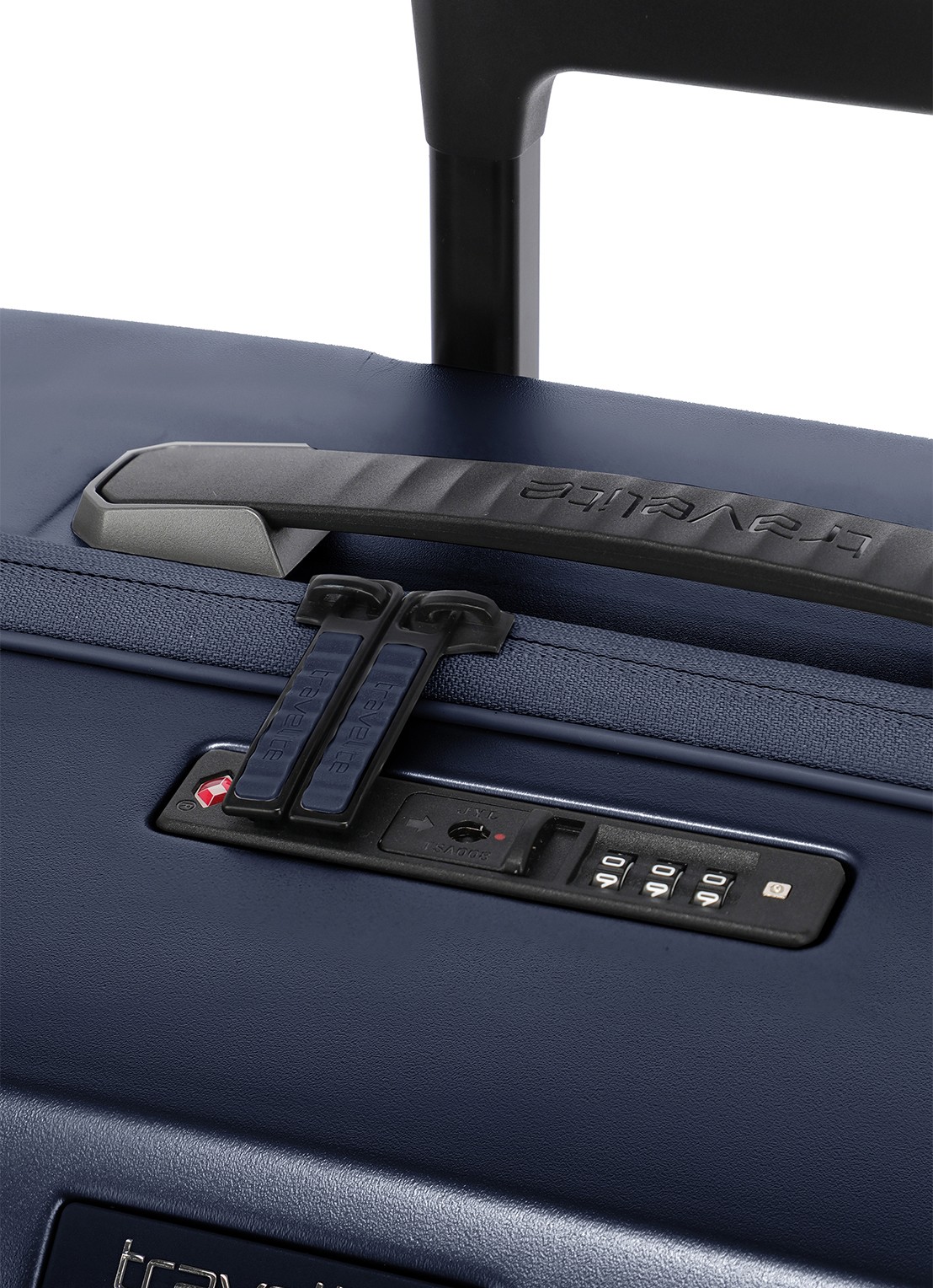 Travelite Millennium spinner 67 cm - detail 5 donkerblauw