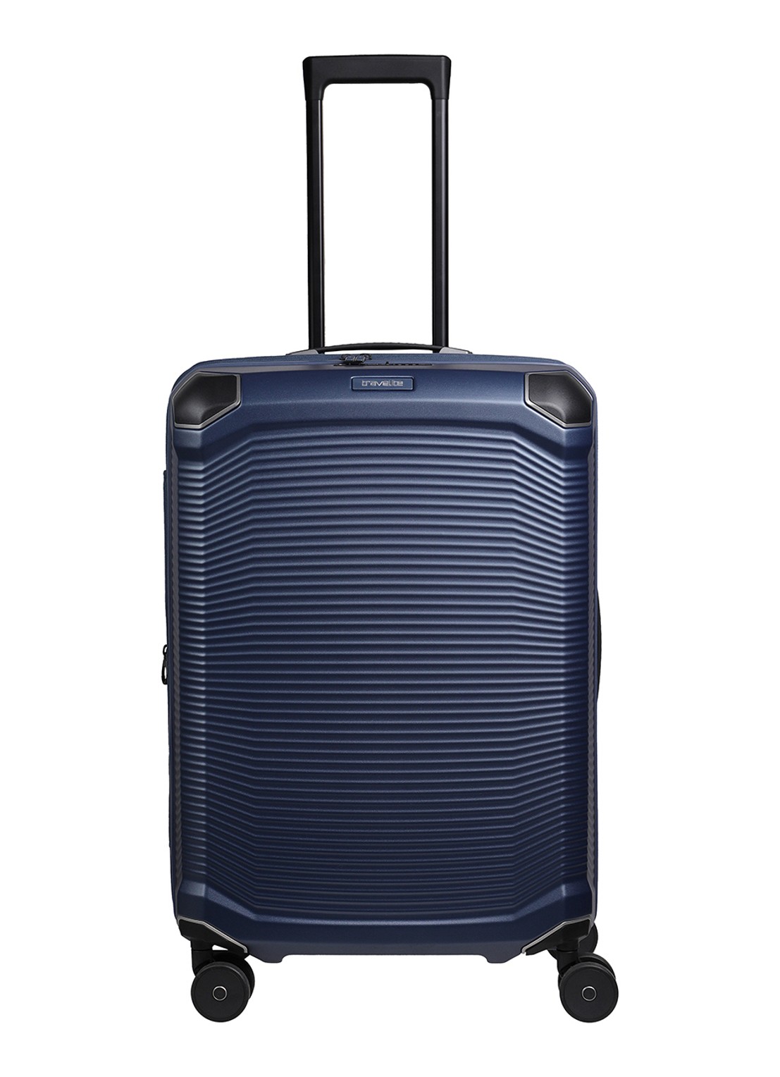 Travelite Millennium spinner 67 cm - voorkant 6 donkerblauw