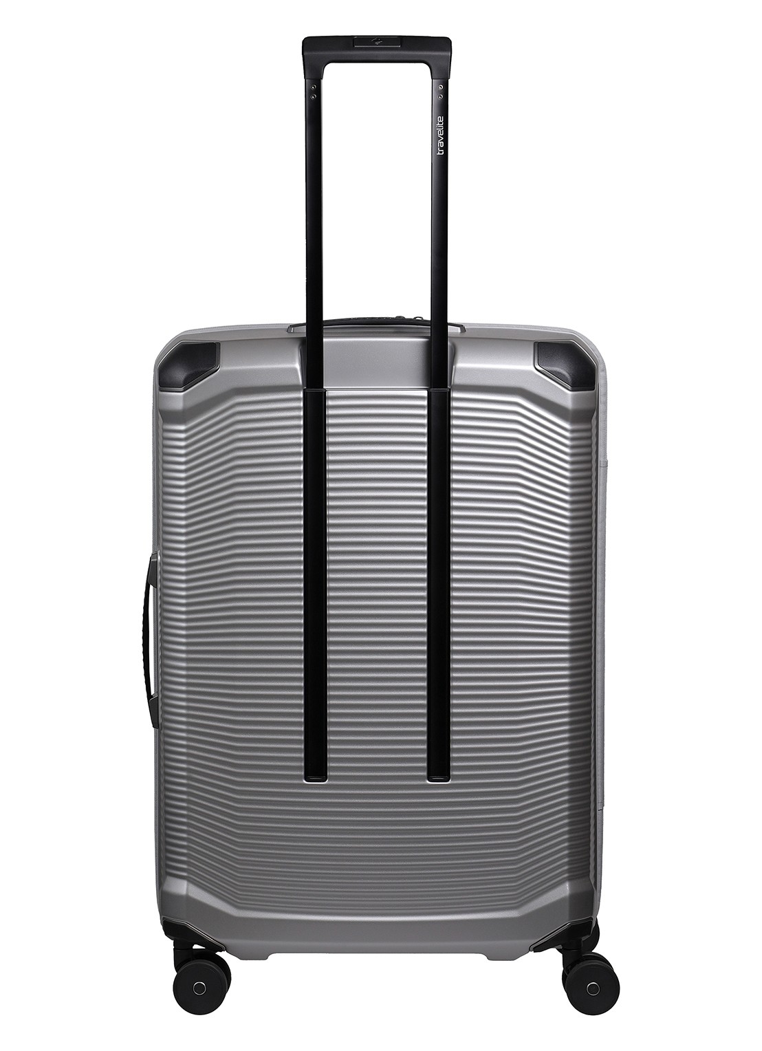 Travelite Millennium spinner 76 cm - achterkant 3 zilver