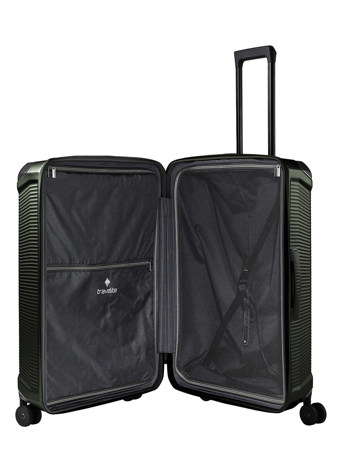 Travelite Millennium spinner 76 cm - detail 2 groen