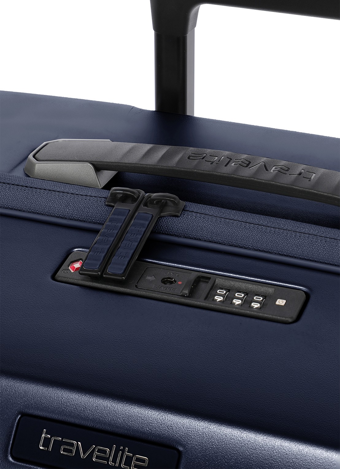 Travelite Millennium spinner 76 cm - detail 4 donkerblauw