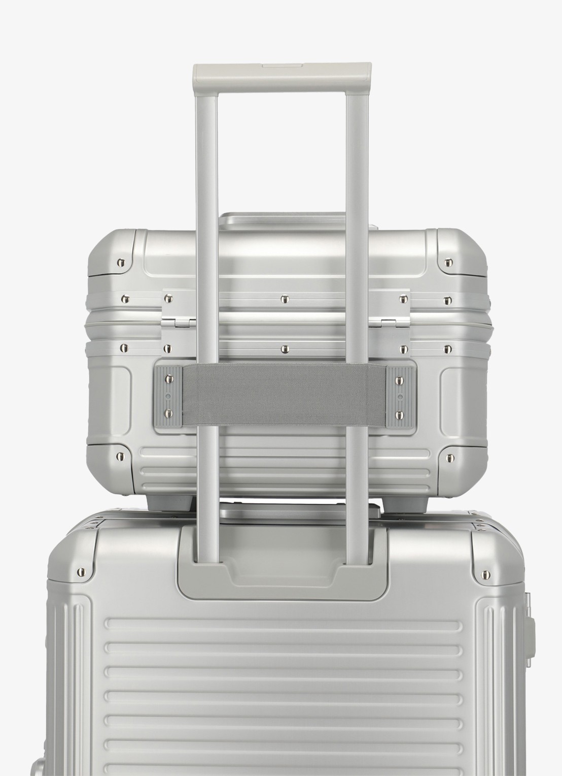 Travelite Next beautycase - voorkant 2 zilver