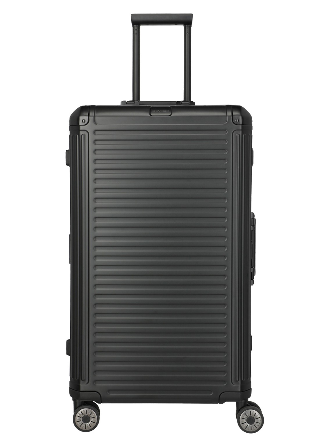 Travelite Next L spinner 76 cm - voorkant 2 zwart