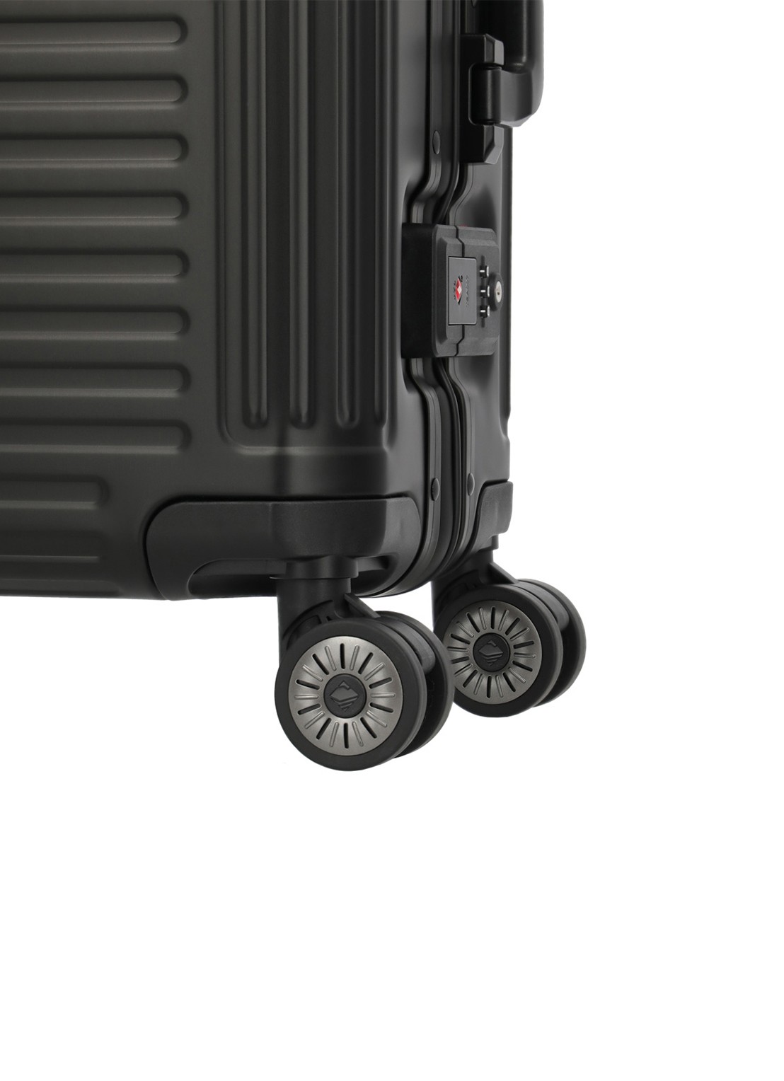 Travelite Next spinner S 55 cm - detail 3 zwart