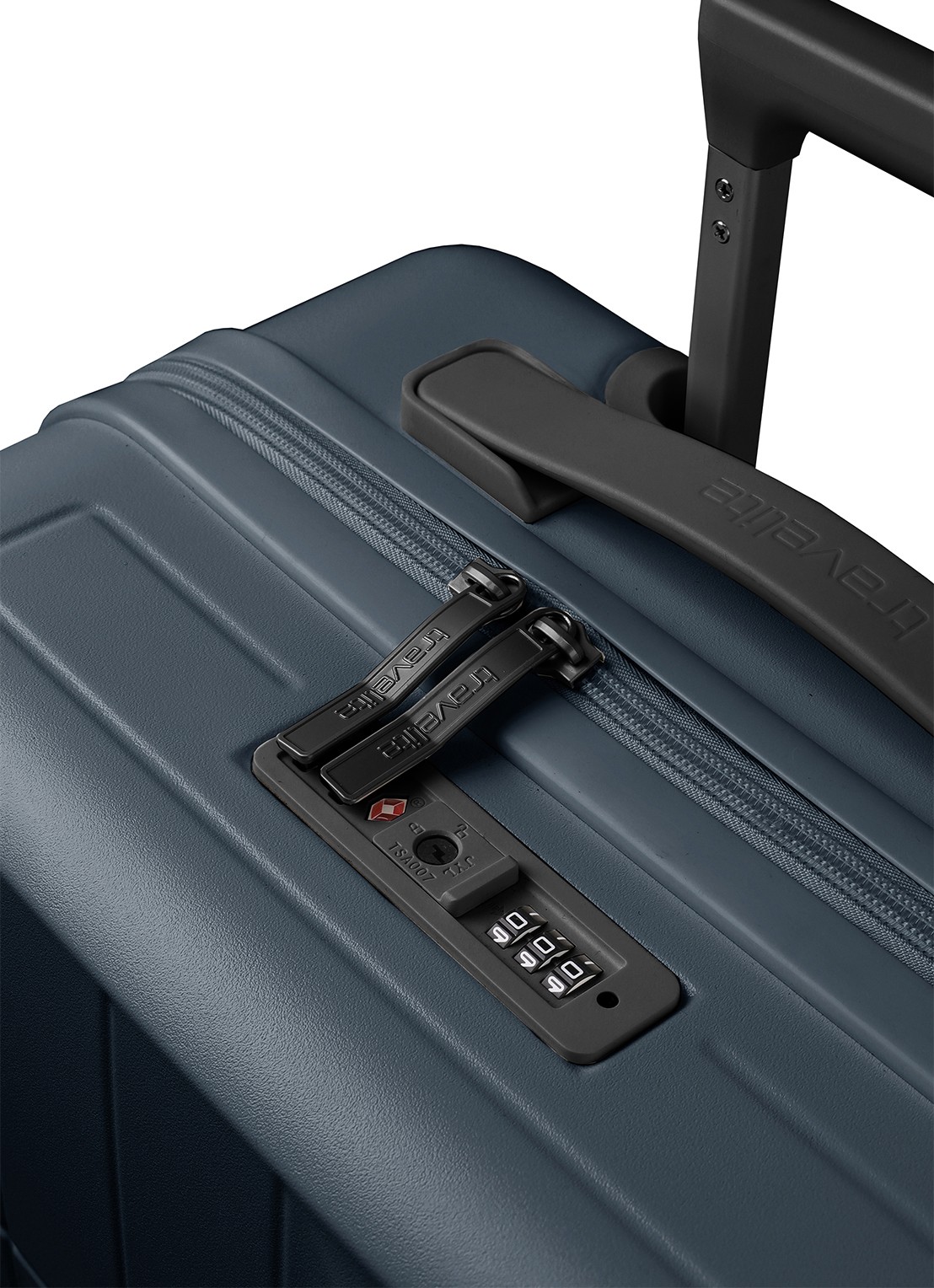 Travelite Panello spinner 55 cm - detail 7 donkerblauw