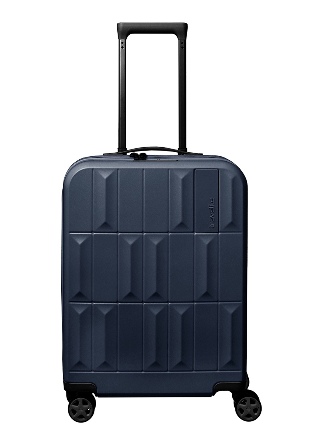 Travelite Panello spinner 55 cm - voorkant 2 donkerblauw