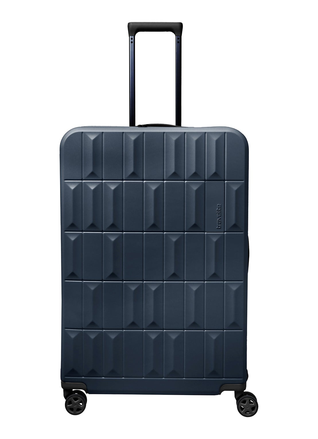 Travelite Panello spinner 76 cm - voorkant 6 donkerblauw