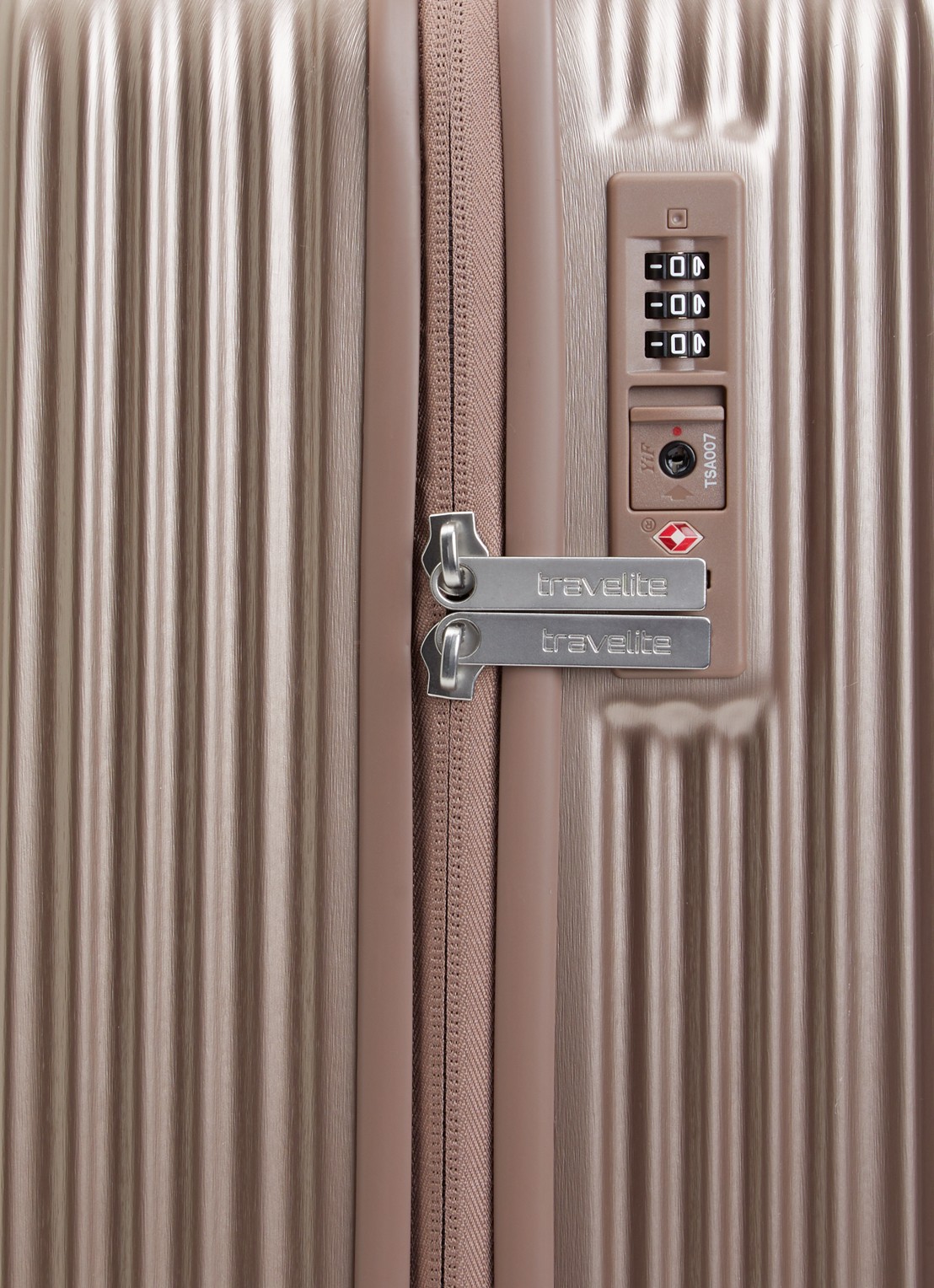 Travelite Paros S spinner 55 cm - detail 4 taupe