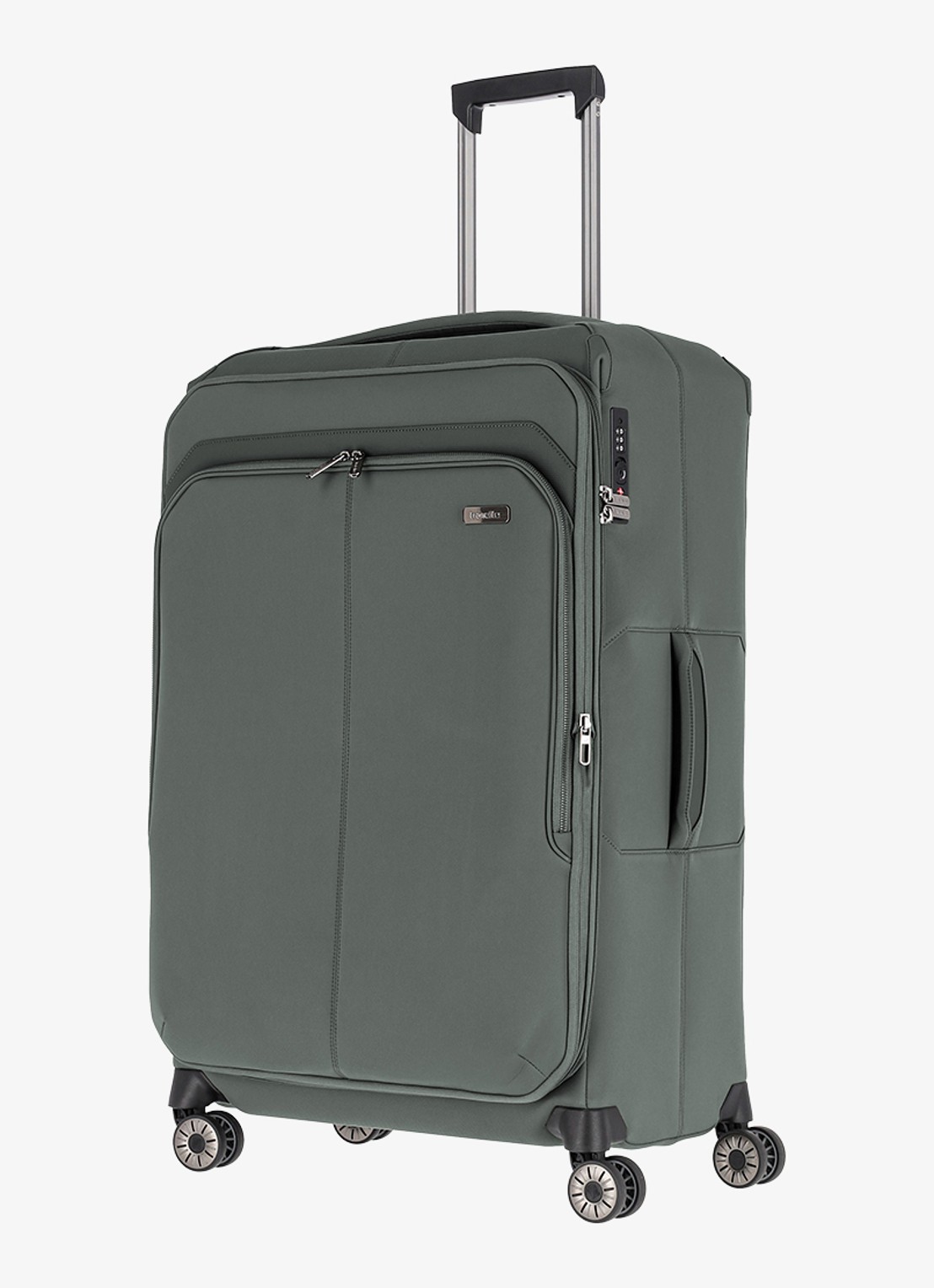 Travelite Priima L vergrootbare spinner 79 cm - detail 4 olijfgroen