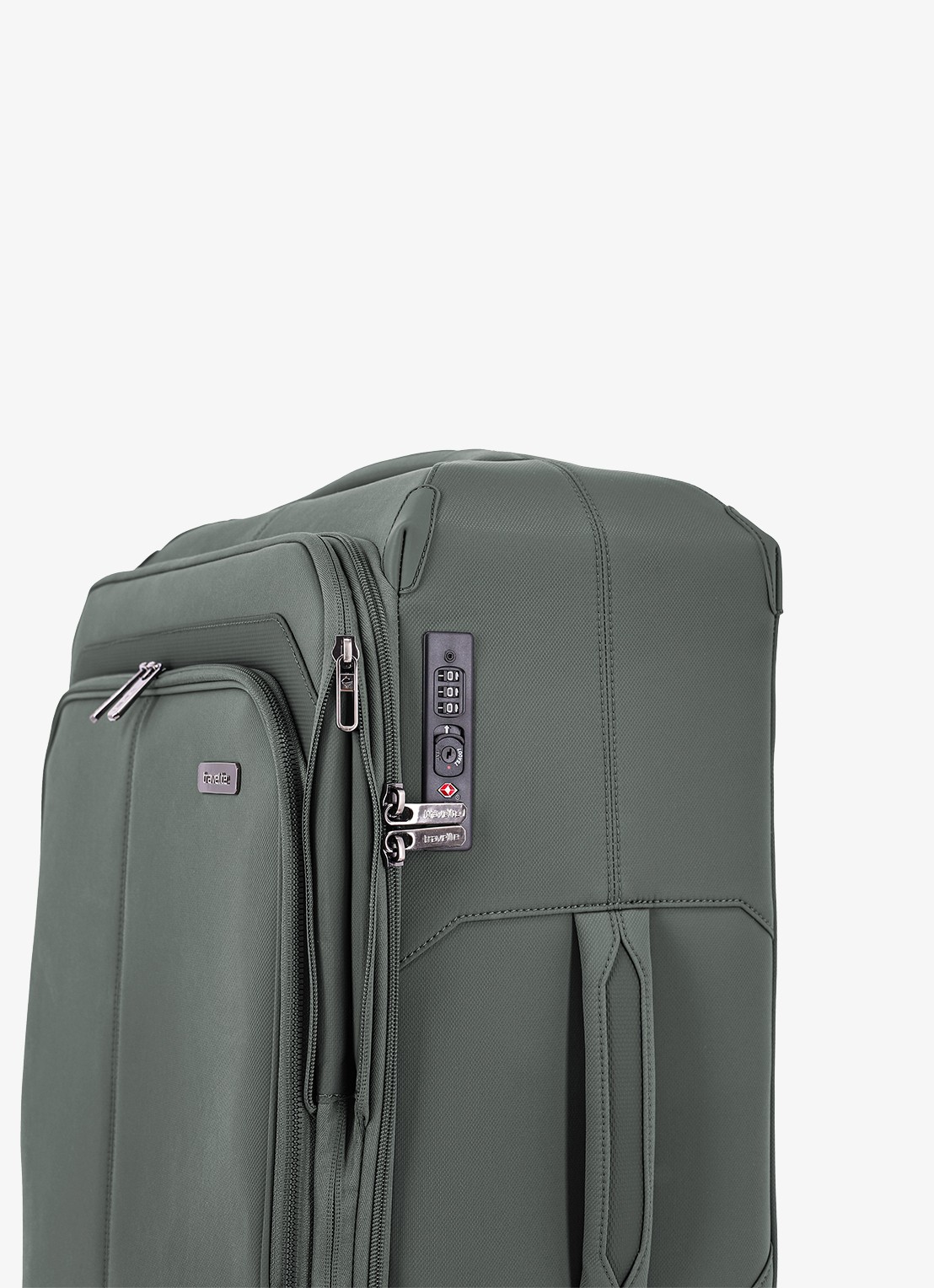 Travelite Priima L vergrootbare spinner 79 cm - detail 7 olijfgroen
