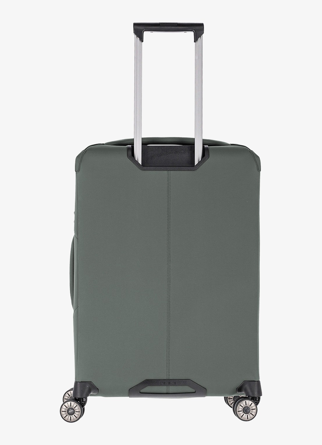 Travelite Priima M vergrootbare spinner 68 cm - achterkant olijfgroen