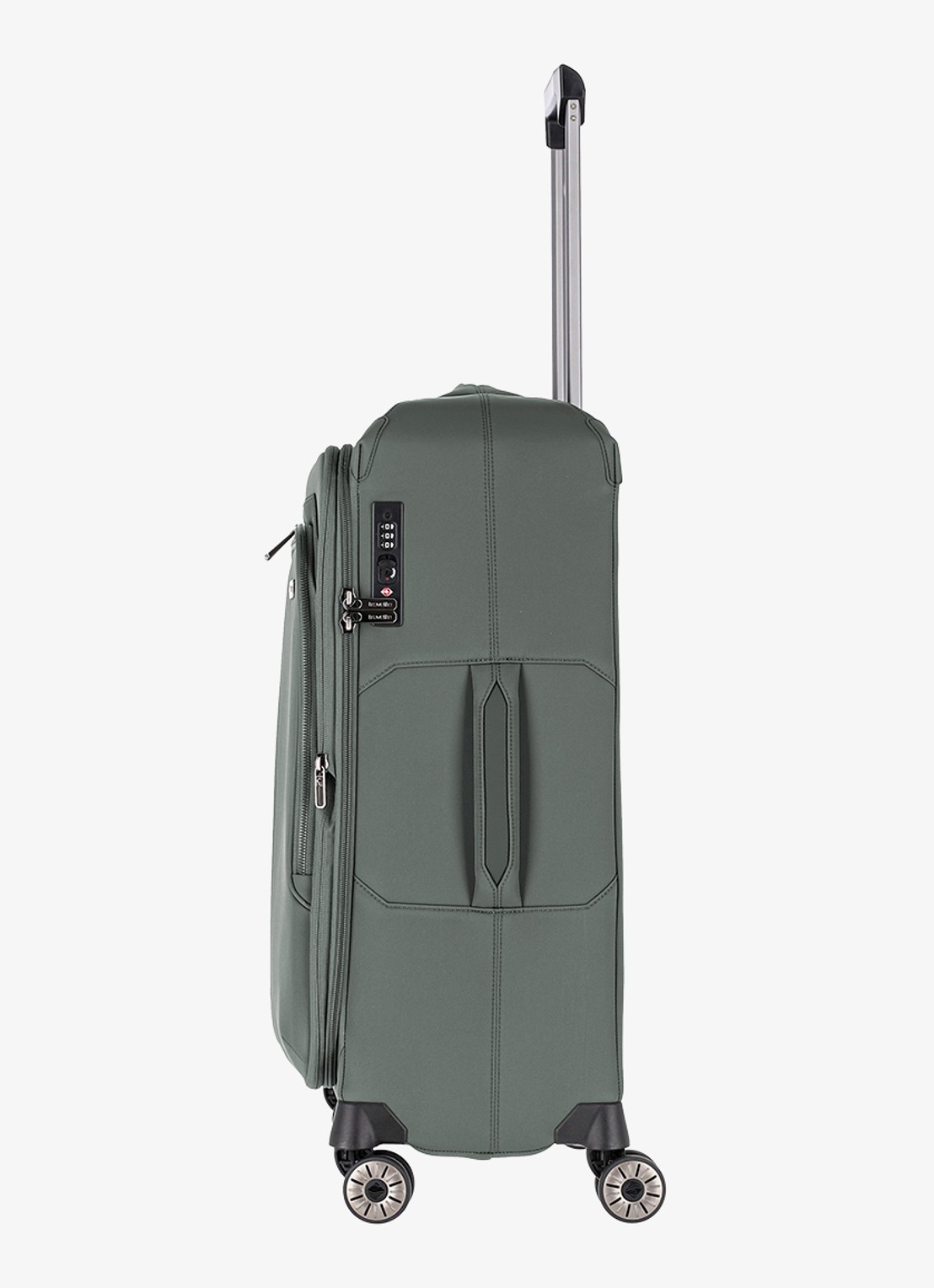 Travelite Priima M vergrootbare spinner 68 cm - detail 4 olijfgroen