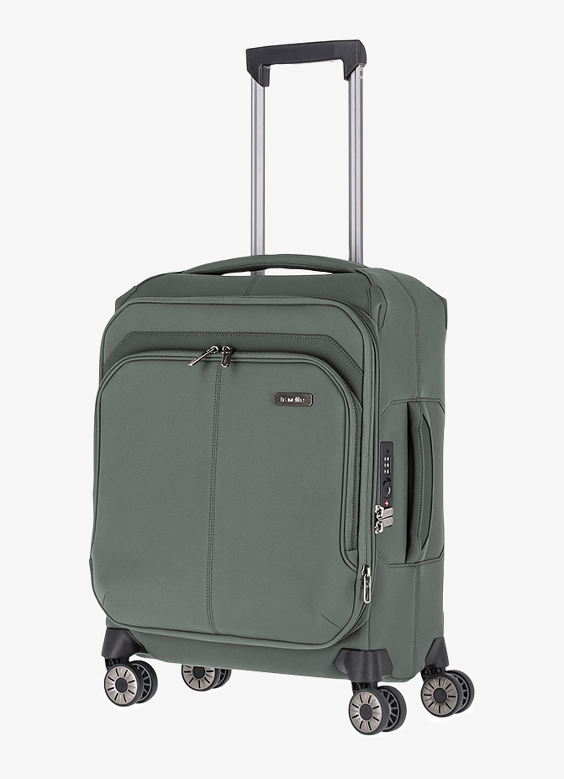 Travelite Priima S vergrootbare spinner 55 cm - detail 3 olijfgroen