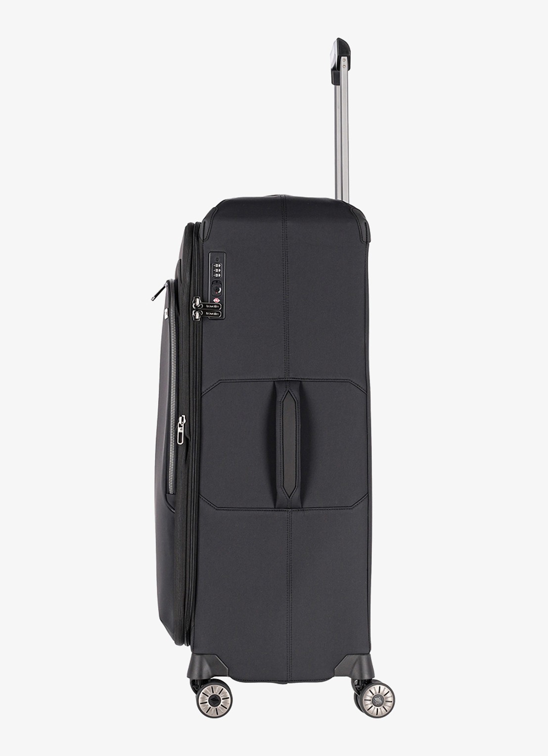Travelite Priima vergrootbare spinner L 79 cm - detail 5 zwart