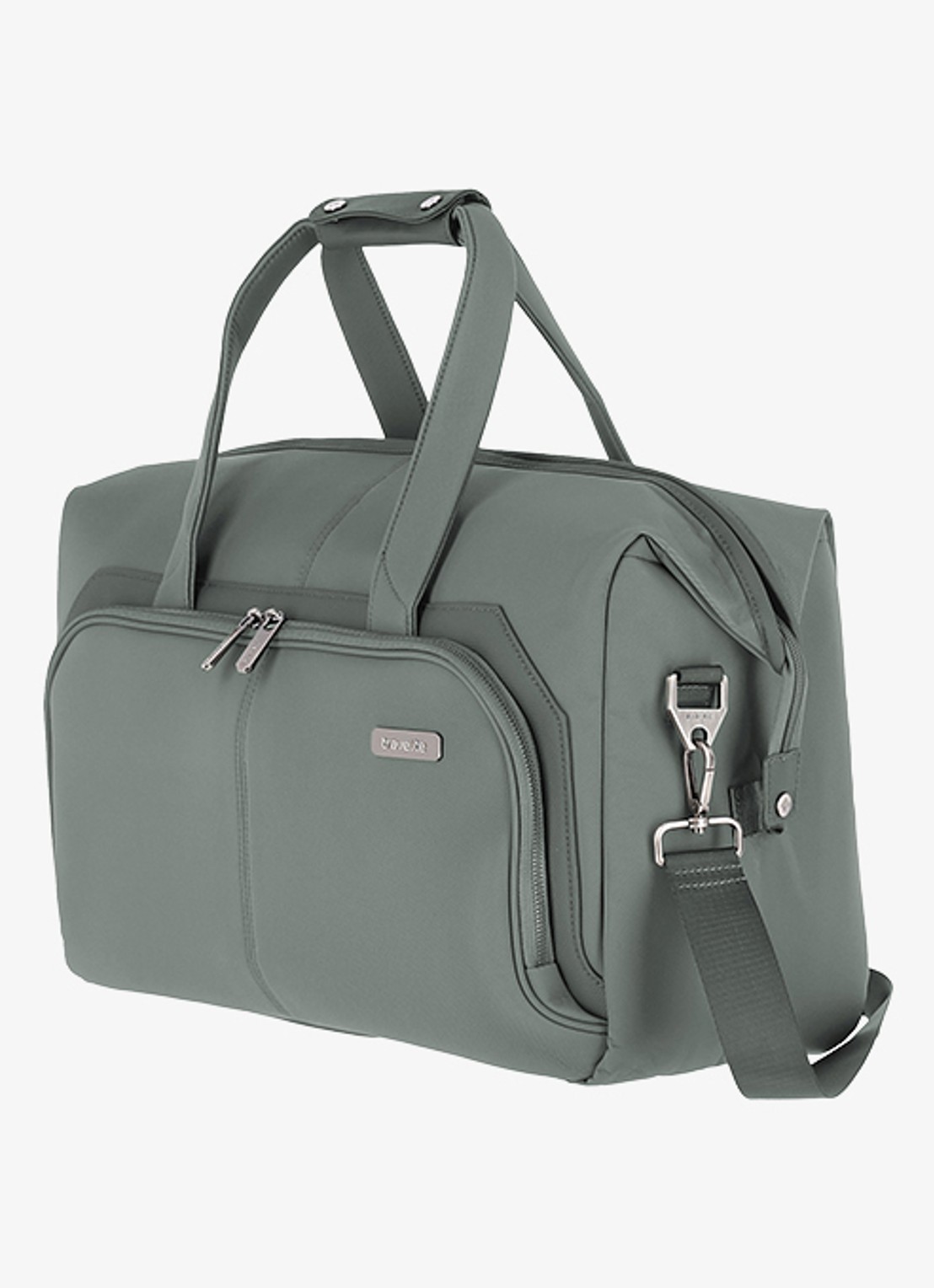 Travelite Priima weekendtas met afneembare schouderriem - detail 3 olijfgroen