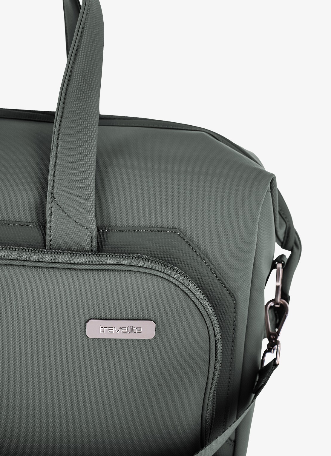 Travelite Priima weekendtas met afneembare schouderriem - detail 6 olijfgroen